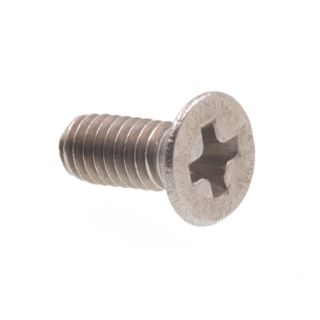 Prime-Line Machine Screw, Metric, Flat Head, Phillip Drive M2.5-0.45 X 6MM A2-70 Stn Steel 10PK 9120780